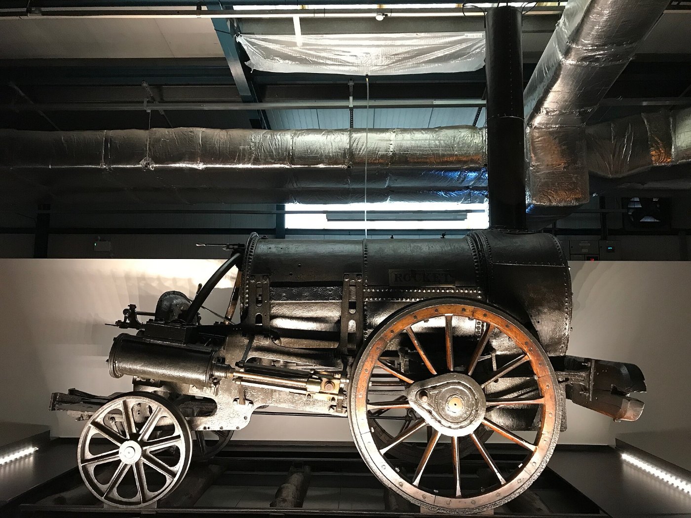 Stephenson's Rocket National Railway Museum