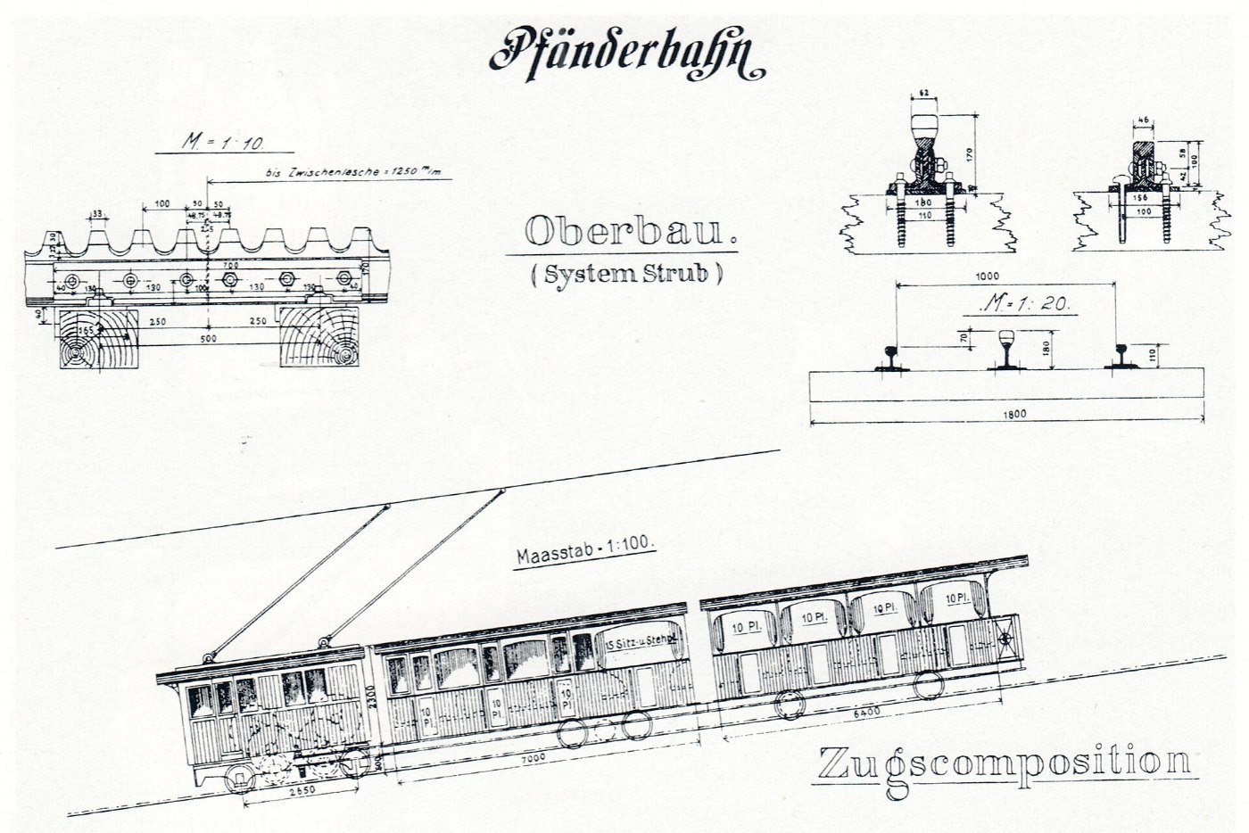 Bregenz Pfaenderbahn rack railway (not realized)