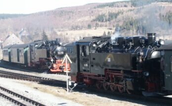 Fichtelbergbahn zugkreuzung hammerunterwiesenthal
