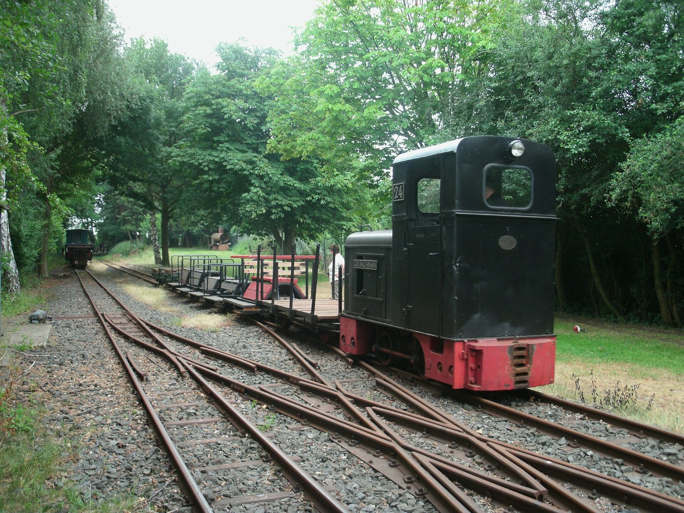 Zugkreuzung Gillbachbahn