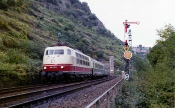Elektrolokomotive der Baureihe 103 tunnel IC 515 Senator