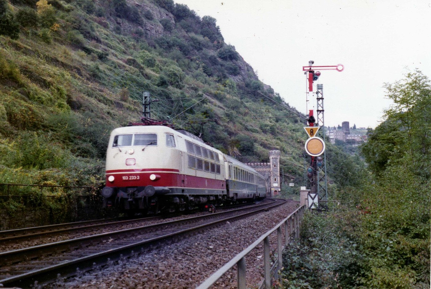 Elektrolokomotive der Baureihe 103 tunnel IC 515 Senator