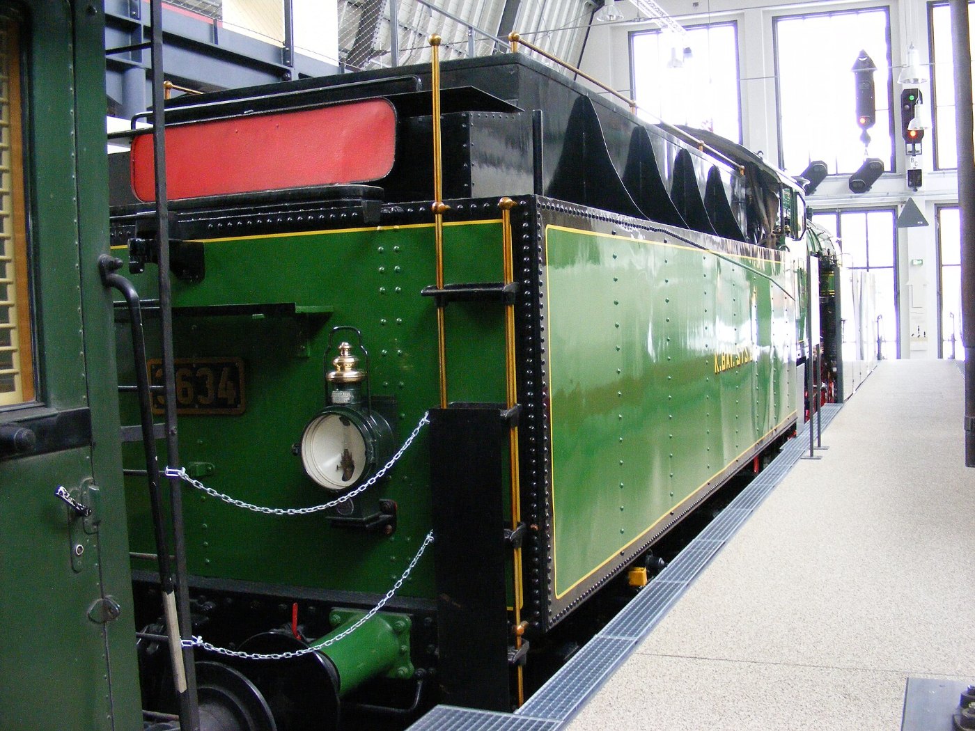 Schnellzuglokomotive S 3 6 (Bayern) Tender Verkehrszentrum