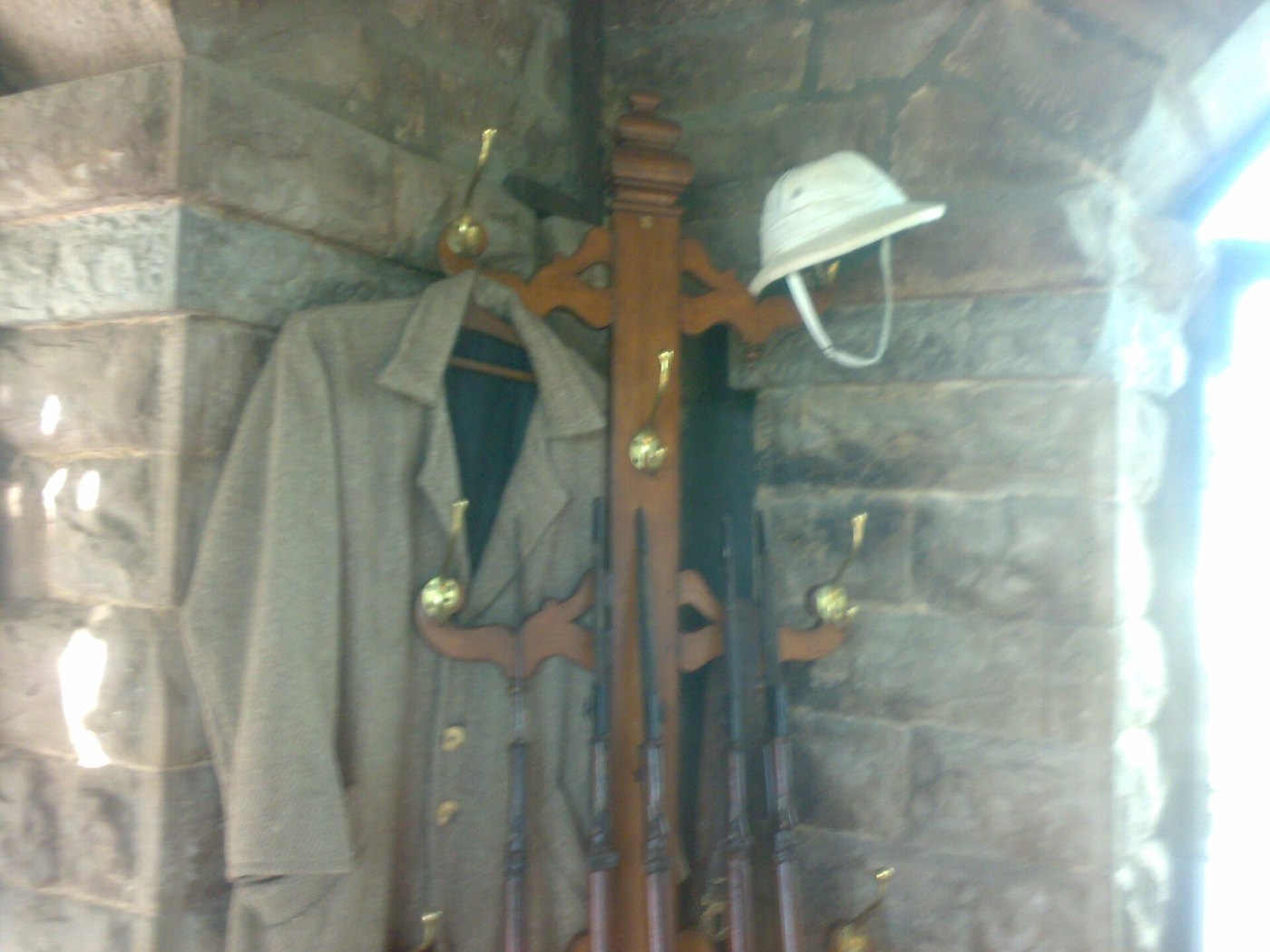 1870's station master uniform Golra Sharif Railway Museum