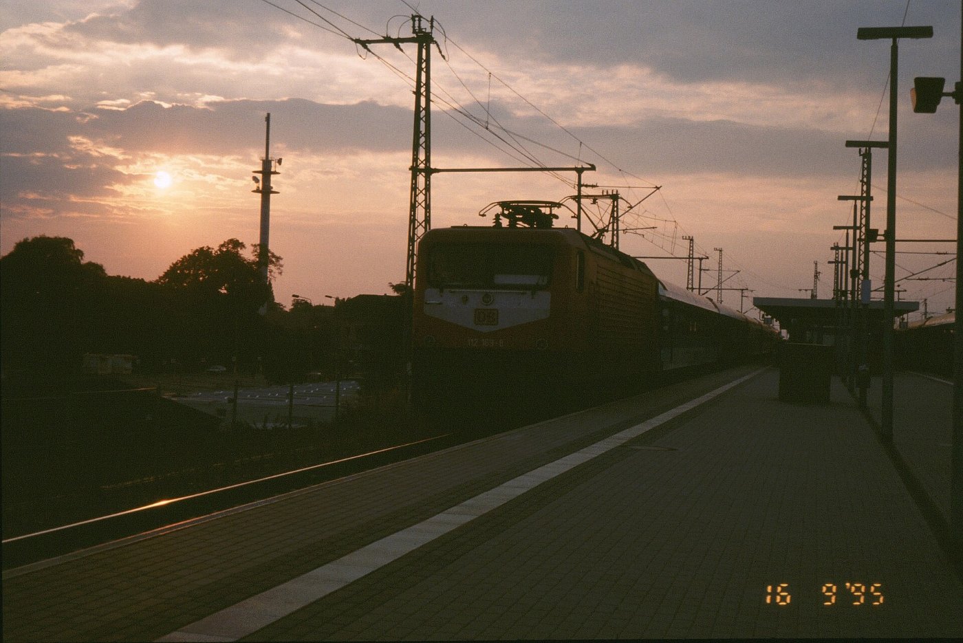 Nauen Lok 112 169 Interregio B HH LABW Staatsarchiv Ludwigsburg PL 734 K