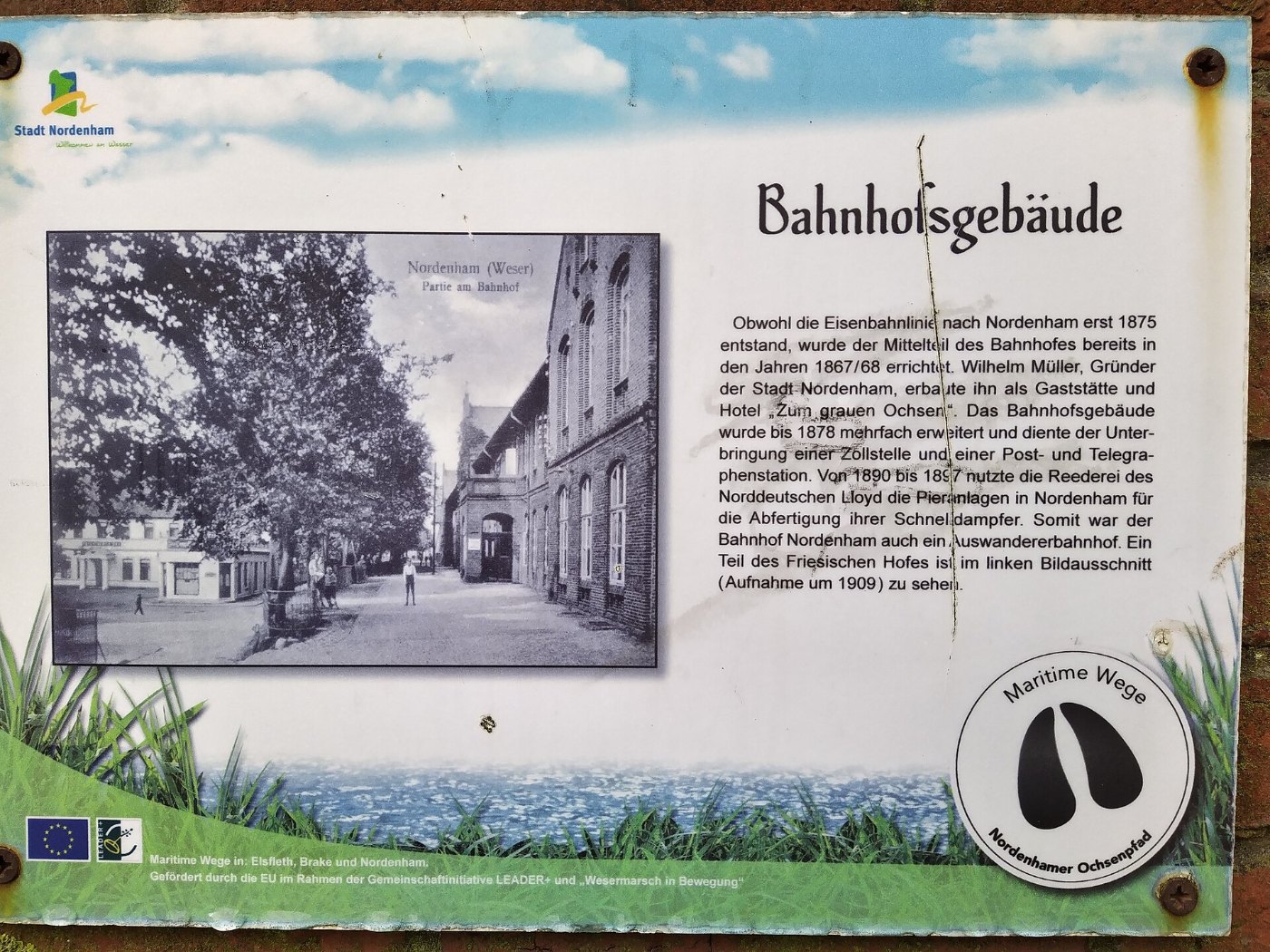 Bahnhof Nordenham 2021 01 Foto 1