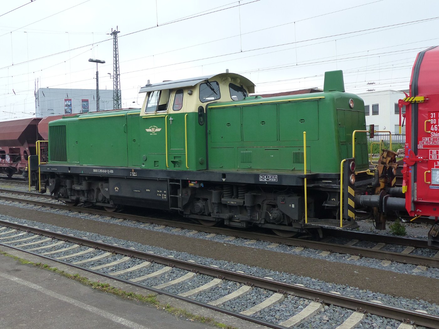 Bahnhof Neuwied Diesellok Brohltal Eisenbahn 2019