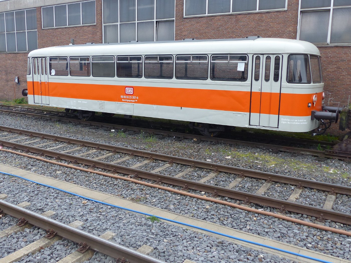 Bahnhof Neuwied Besichtigungswagen