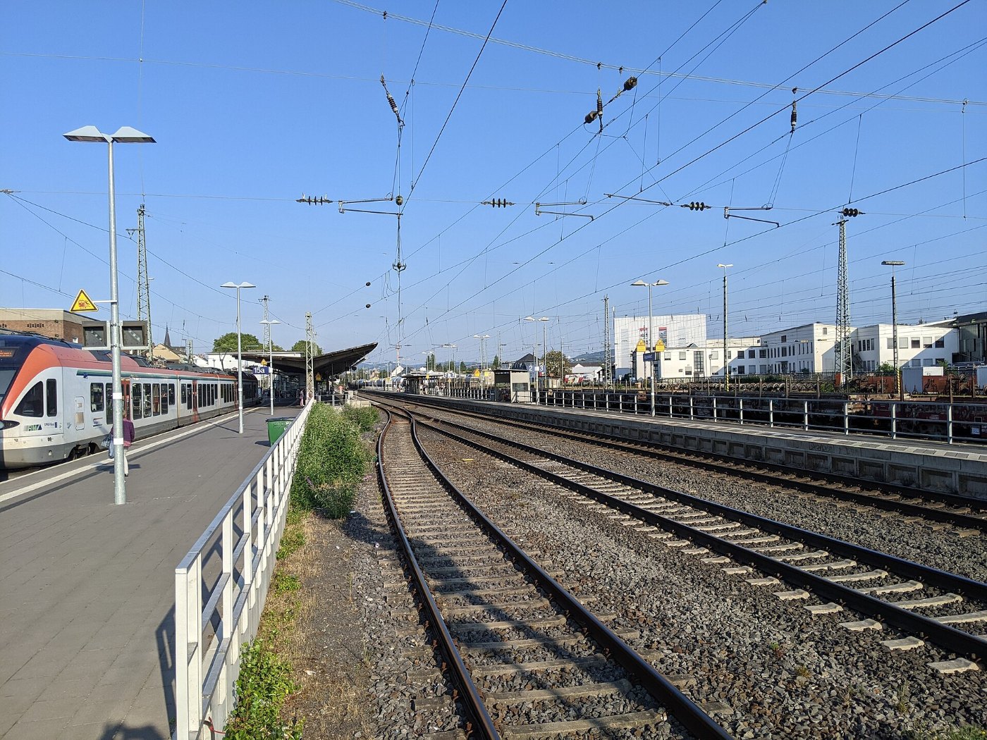 Bahnhof Neuwied Gleise Bahnsteige