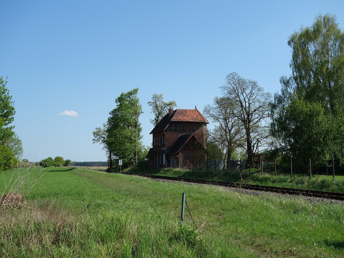 Bahnhof Karwe bei Neuruppin 2018 NW