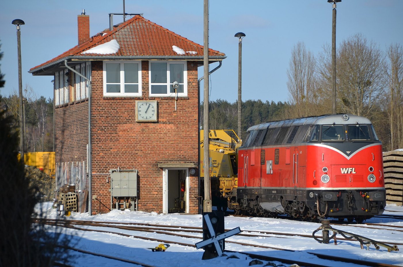 WFL Lok 20 in Neustrelitz ()