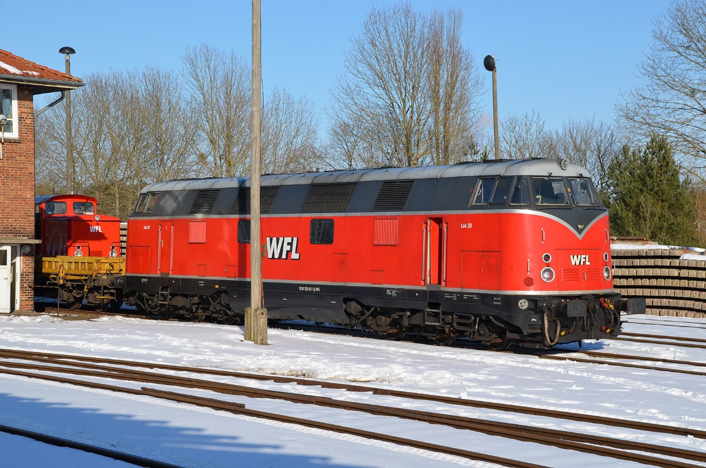 WFL Lok 20 in Neustrelitz ()