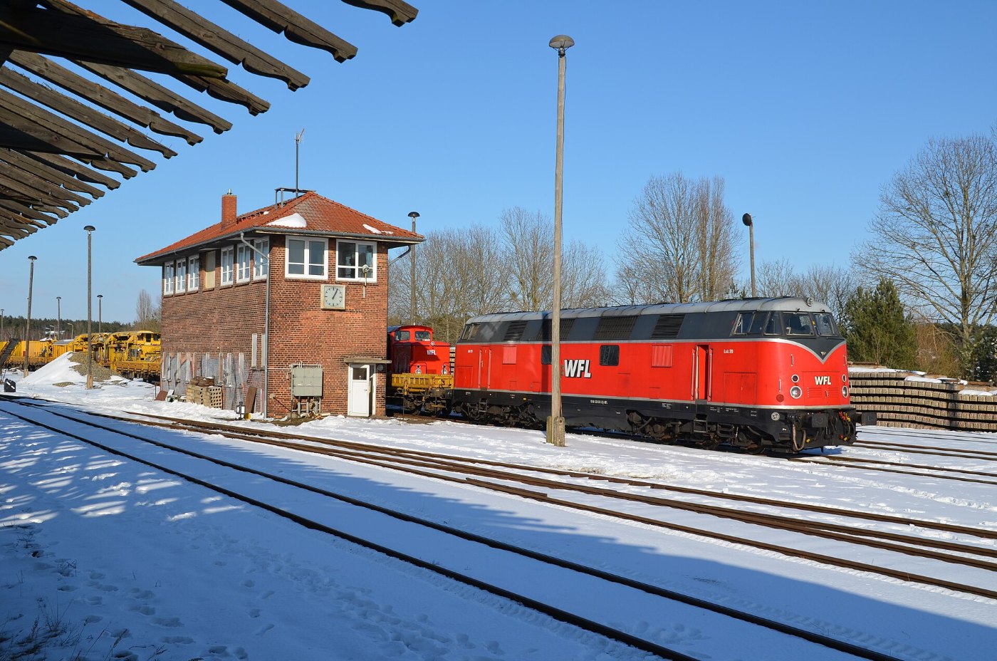 WFL Lok 20 in Neustrelitz ()