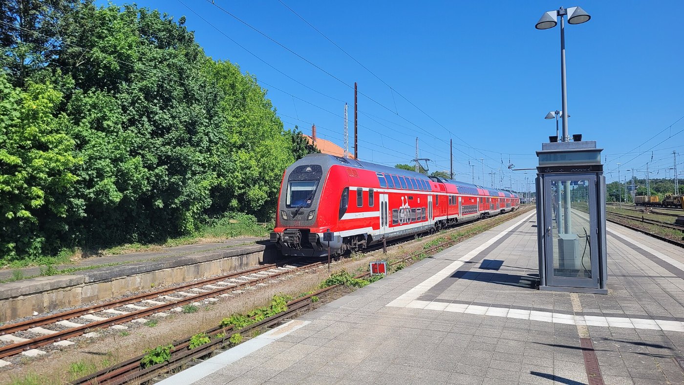 Abgestellte DB BR 445 (Twindexx) Neustrelitz