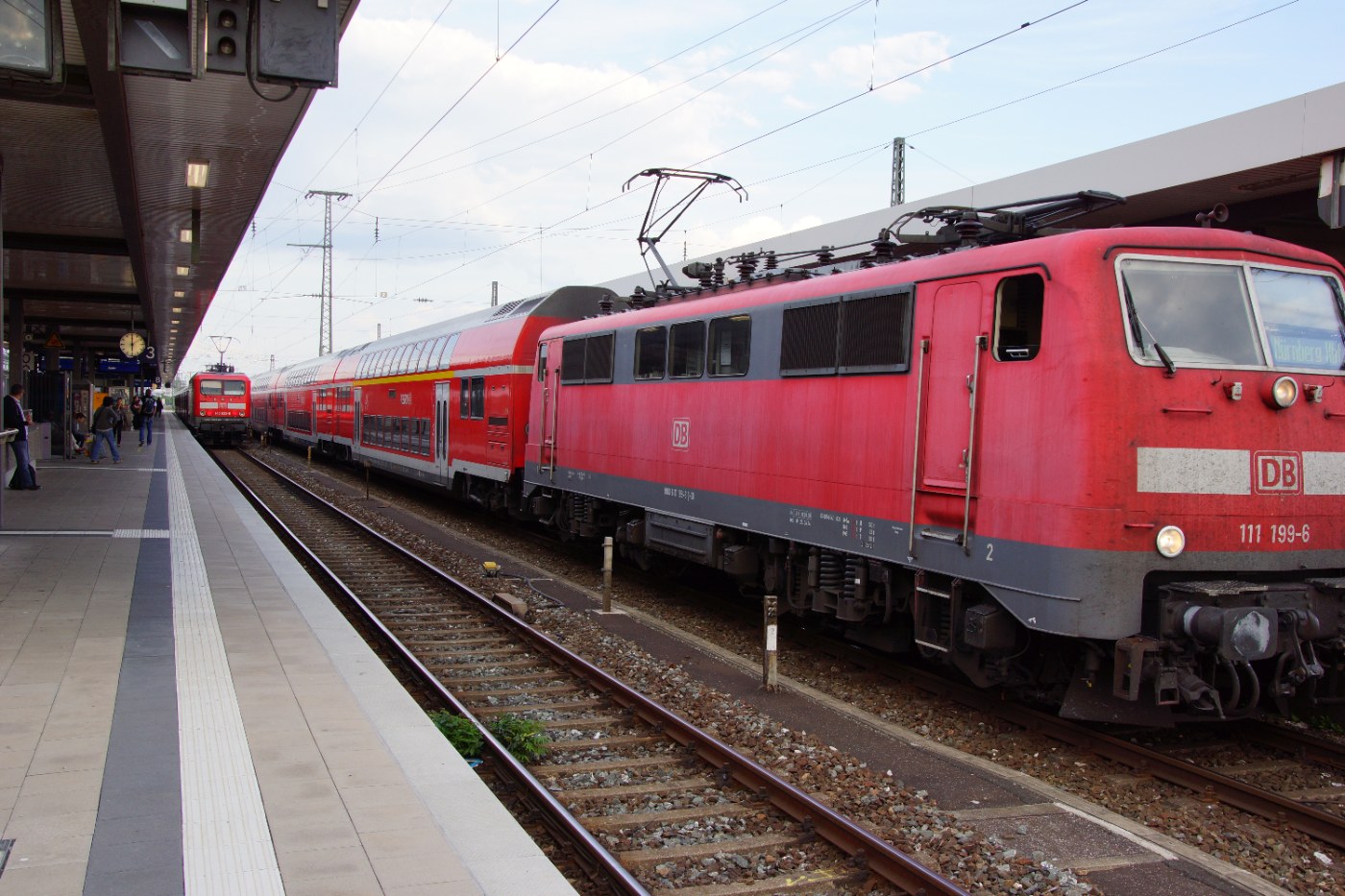Nürnberg Hauptbahnhof von außen