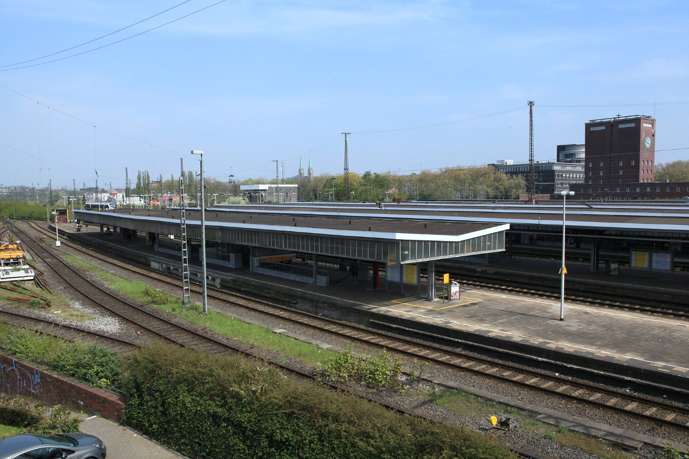 Oberhausen Hansastraße Hauptbahnhof (Parkdeck) 01 ies