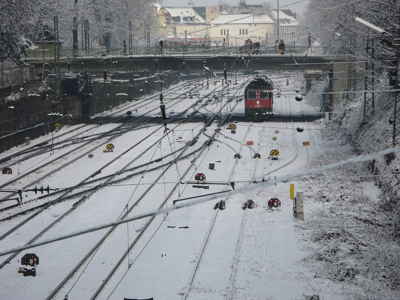 2009 02 14 Offenburg Bahnhof Einfahrtsgleise Sued IMG 9184