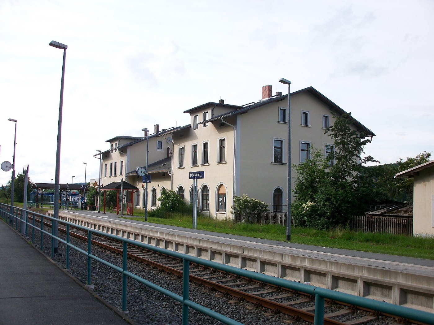 Bahnhof Olbernhau Empfangsgebäude (2)