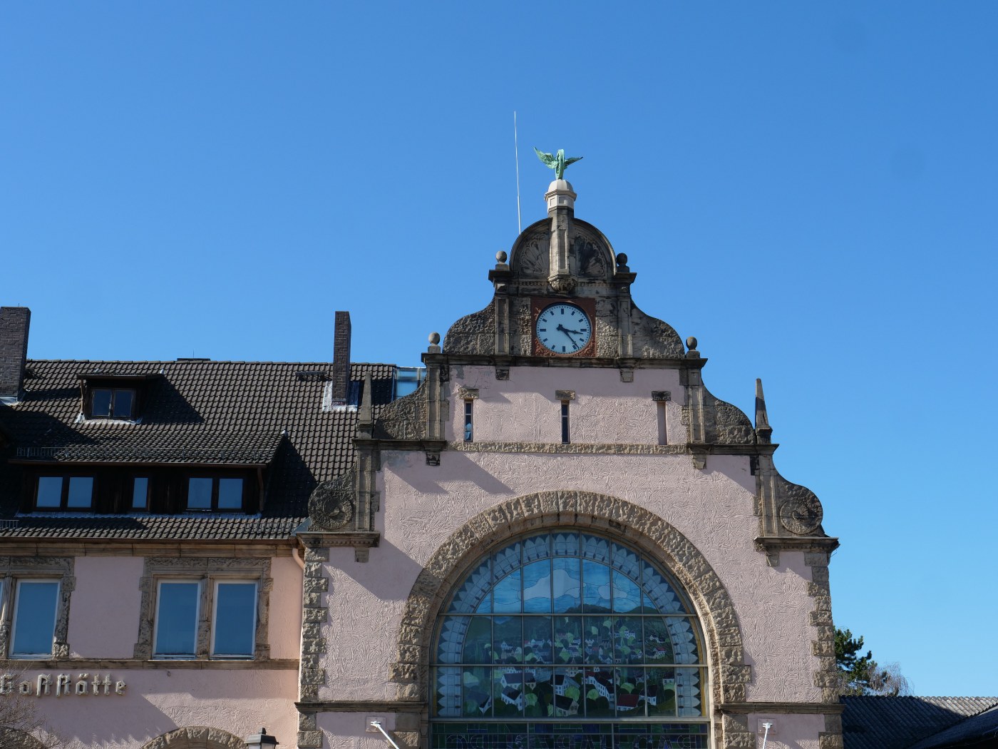 Empfangsgebäude des Bahnhofs Bad Harzburg