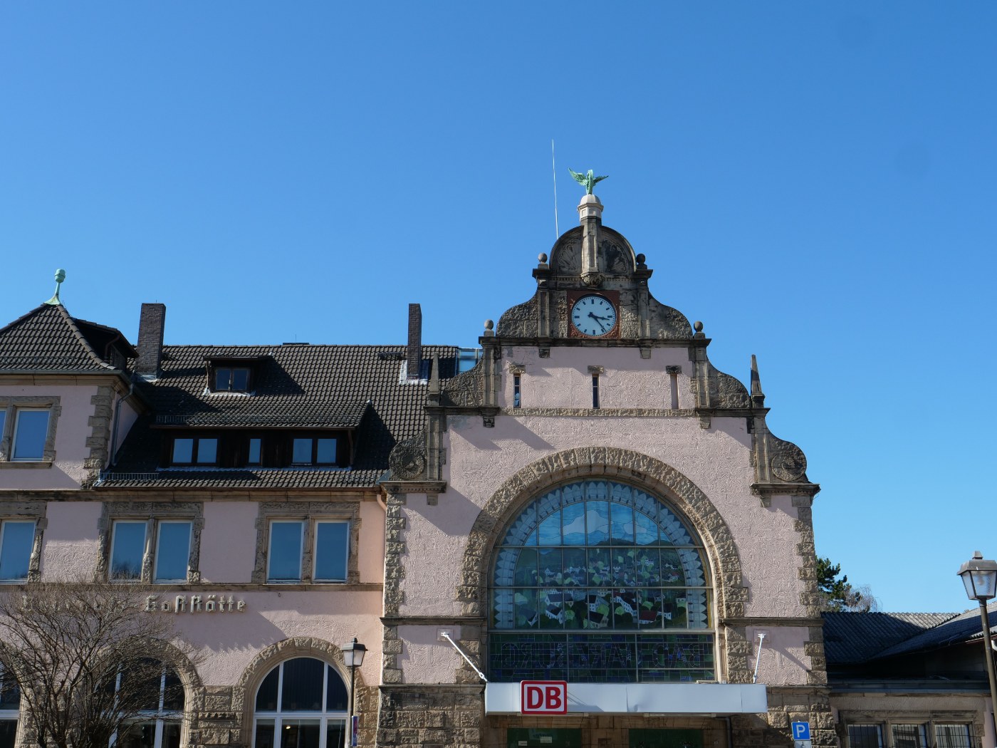 Empfangsgebäude Bad Harzburg, Ansicht