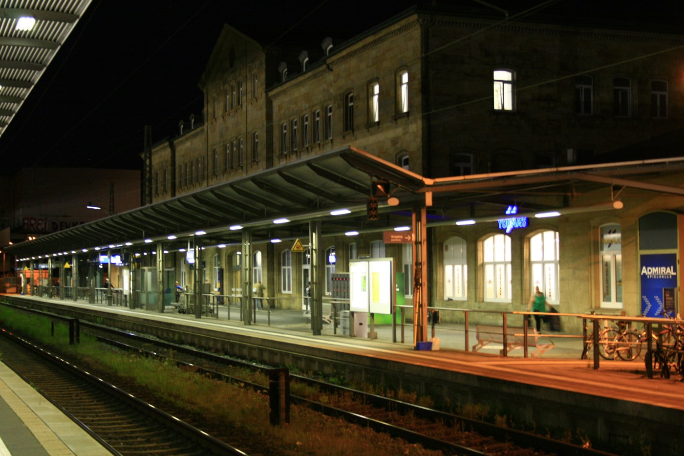 Bahnhof Bamberg, Gleisseite
