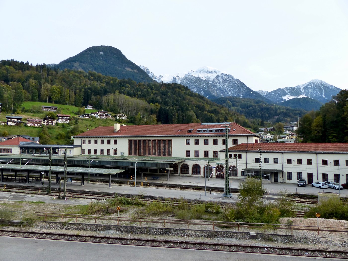 Empfangsgebäude des Hauptbahnhofs Berchtesgaden