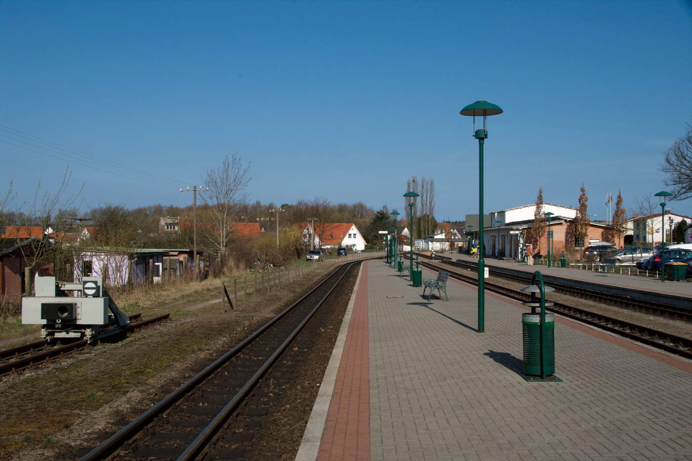 Kleinbahnhof in Binz auf Rügen