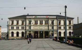 Empfangsgebäude Hauptbahnhof Chemnitz