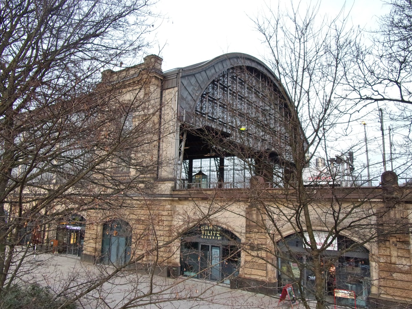 Bahnhof Dammtor, Ansicht