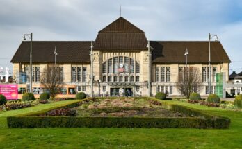 Darmstadt Hauptbahnhof, Jugendstil-Empfangsgebäude