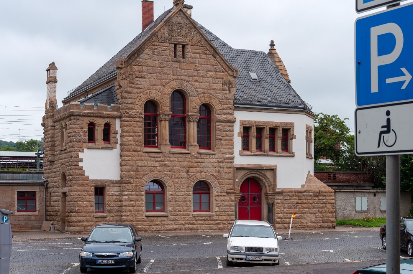 Fürstenpavillon am Eisenacher Hauptbahnhof