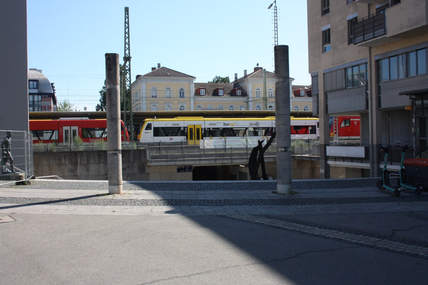 Bahnhof Friedrichshafen Stadt, Detail