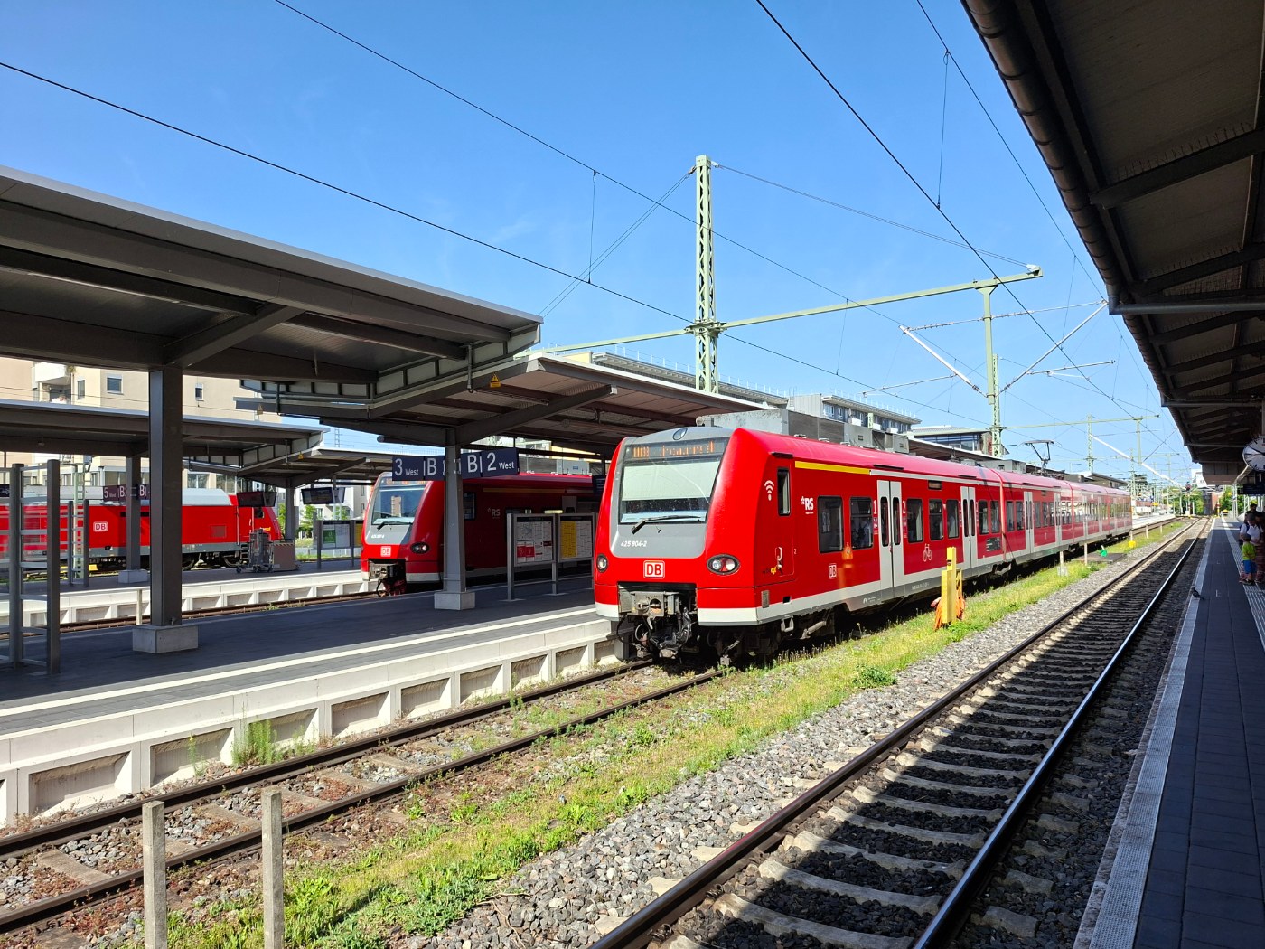 Regionalzug in Friedrichshafen Stadt