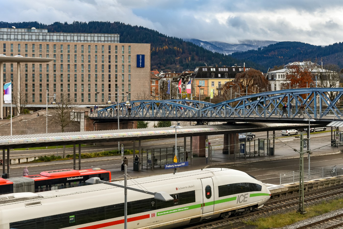 Freiburger Hauptbahnhof, Ansicht