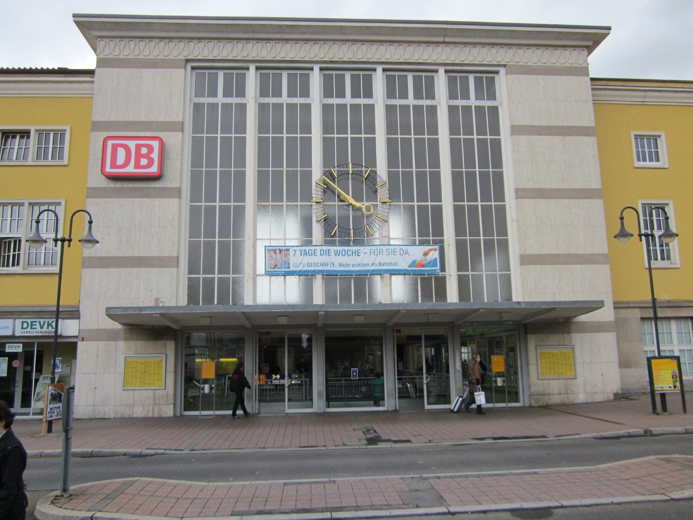 Empfangsgebäude des Bahnhofs Fulda