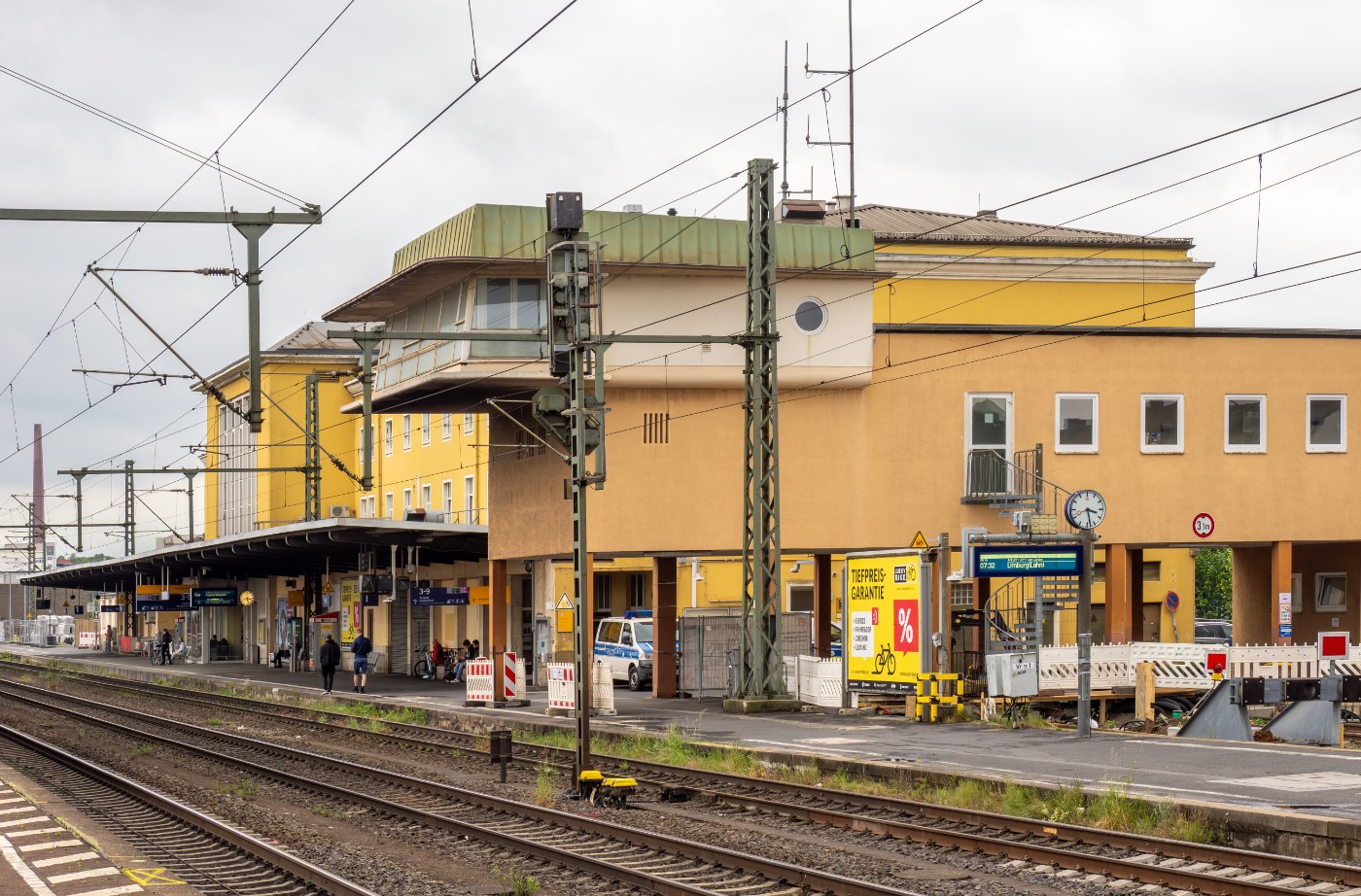 Gleise am Bahnhof Fulda