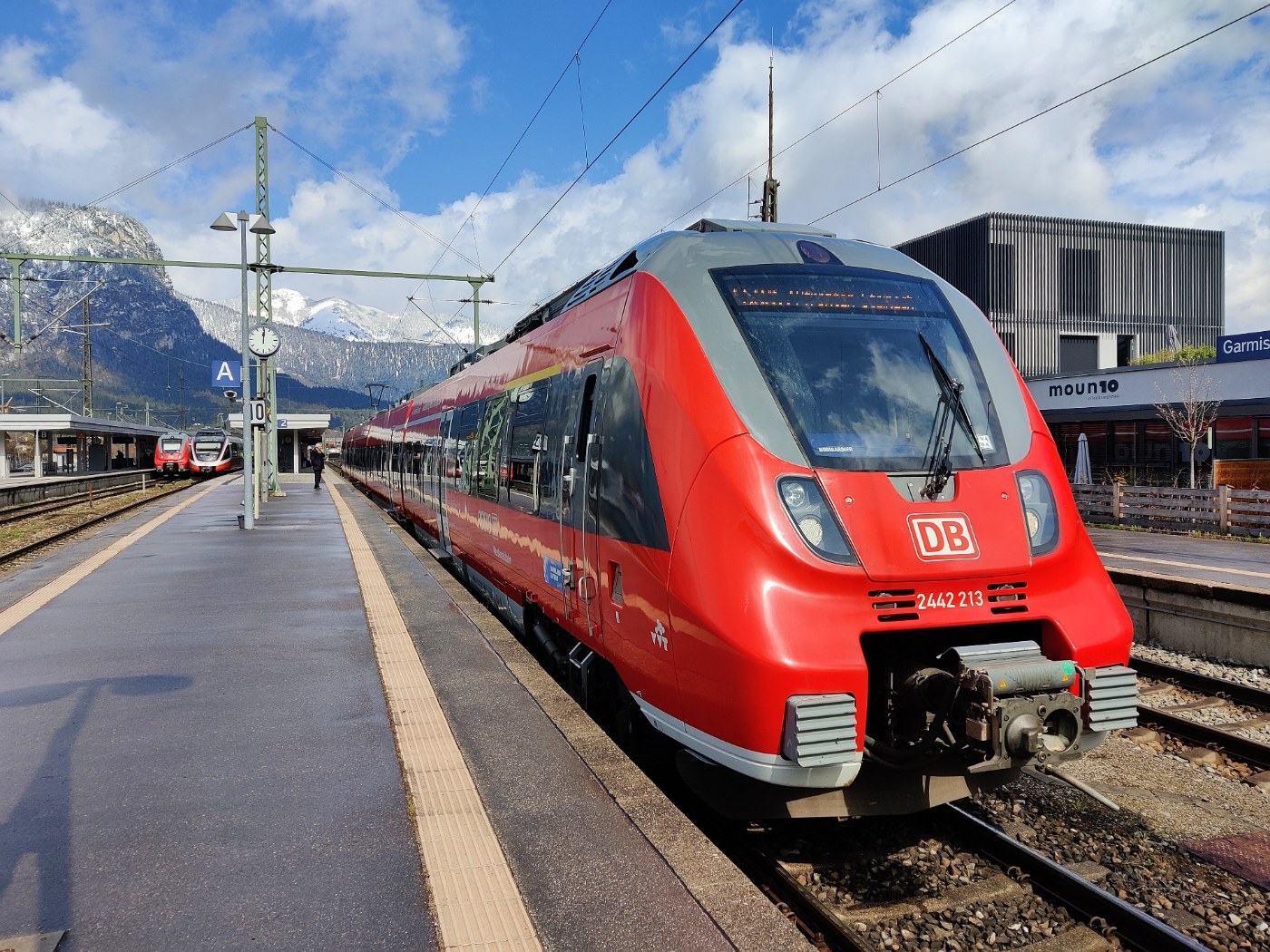 Bahnhof Garmisch-Partenkirchen, Detail