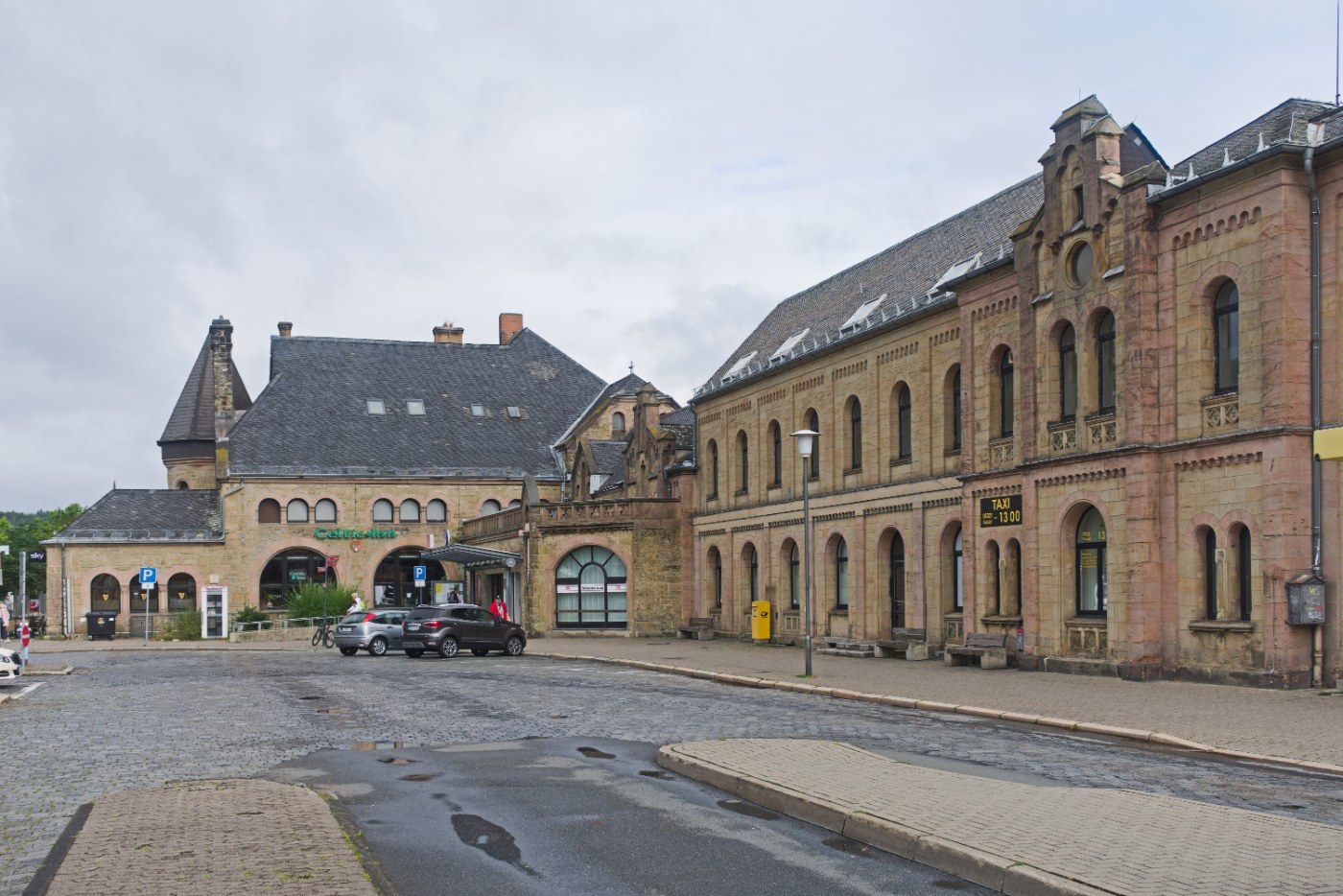 Empfangsgebäude des Bahnhofs Goslar