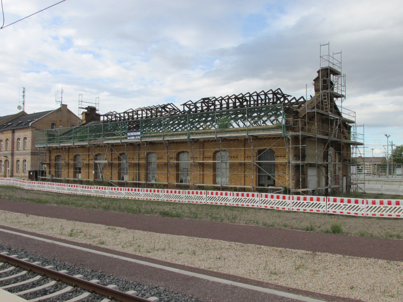 Gleisanlagen des Hauptbahnhofs Halle