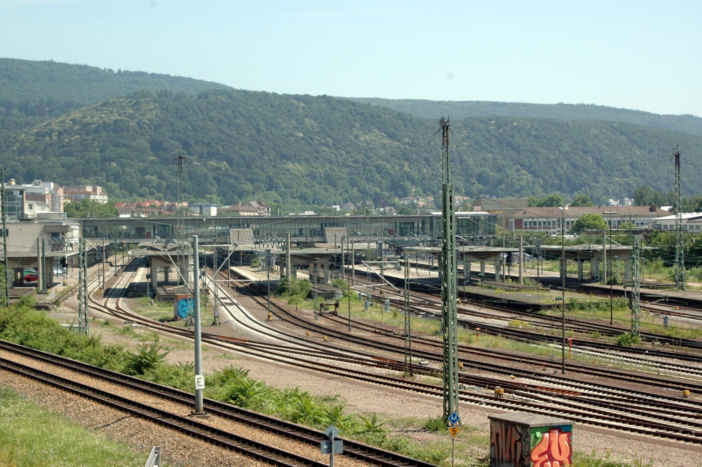 Heidelberg Hauptbahnhof, weitere Ansicht