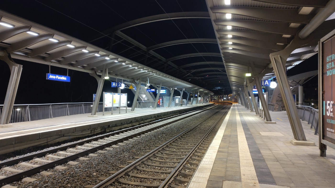 Bahnhof Jena Paradies, Ansicht
