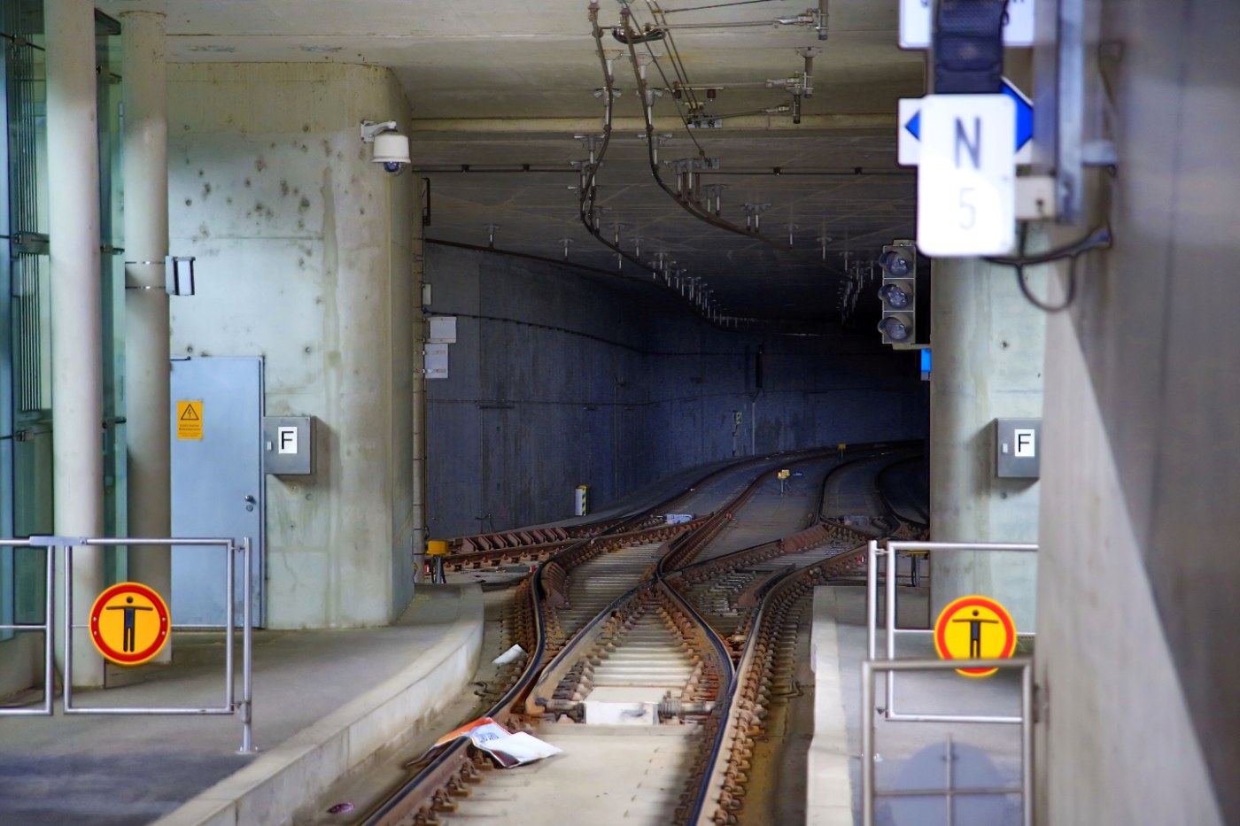 Tunnel am Kassel Hauptbahnhof