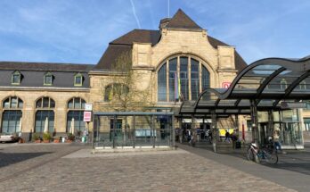 Empfangsgebäude des Koblenzer Hauptbahnhofs