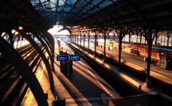 Empfangsgebäude des Lübecker Hauptbahnhofs