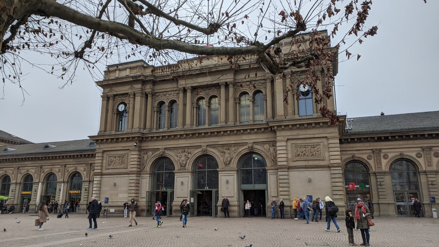 Mainz Hauptbahnhof, weitere Ansicht