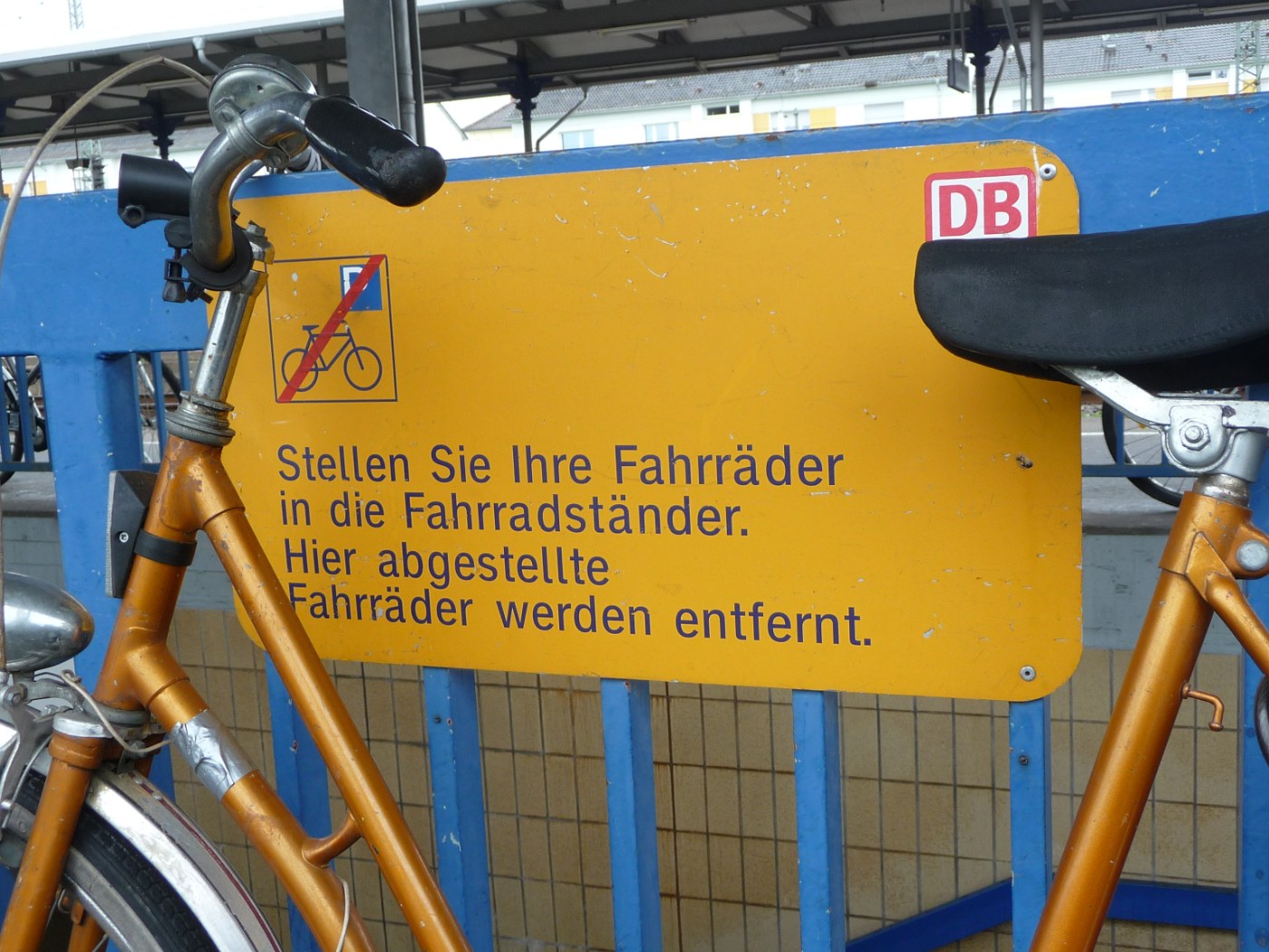 Fahrräder am Mannheimer Hauptbahnhof