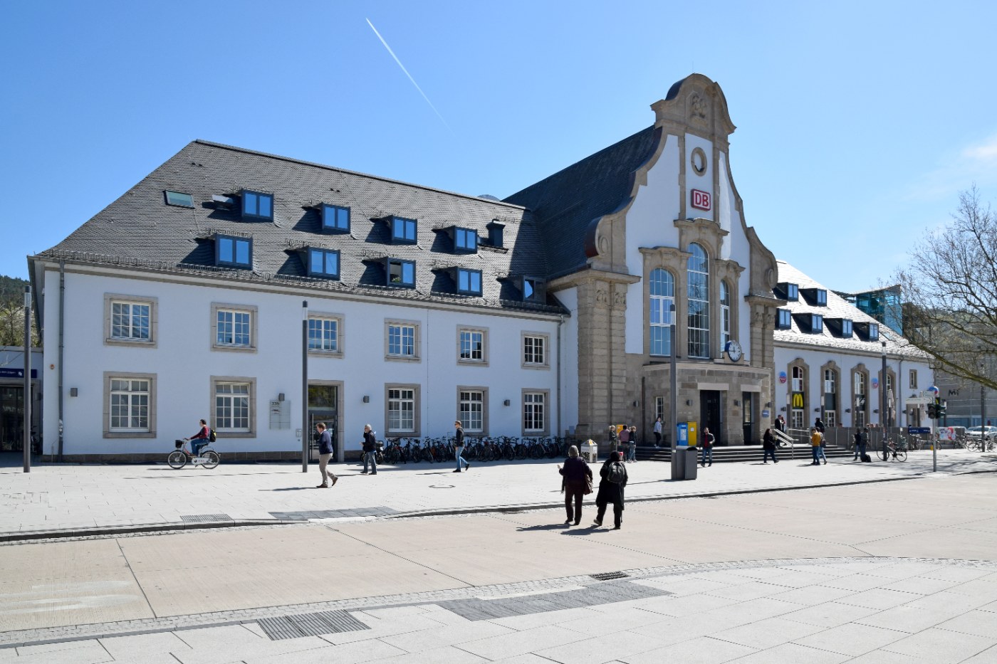 Bahnhof Marburg, andere Ansicht