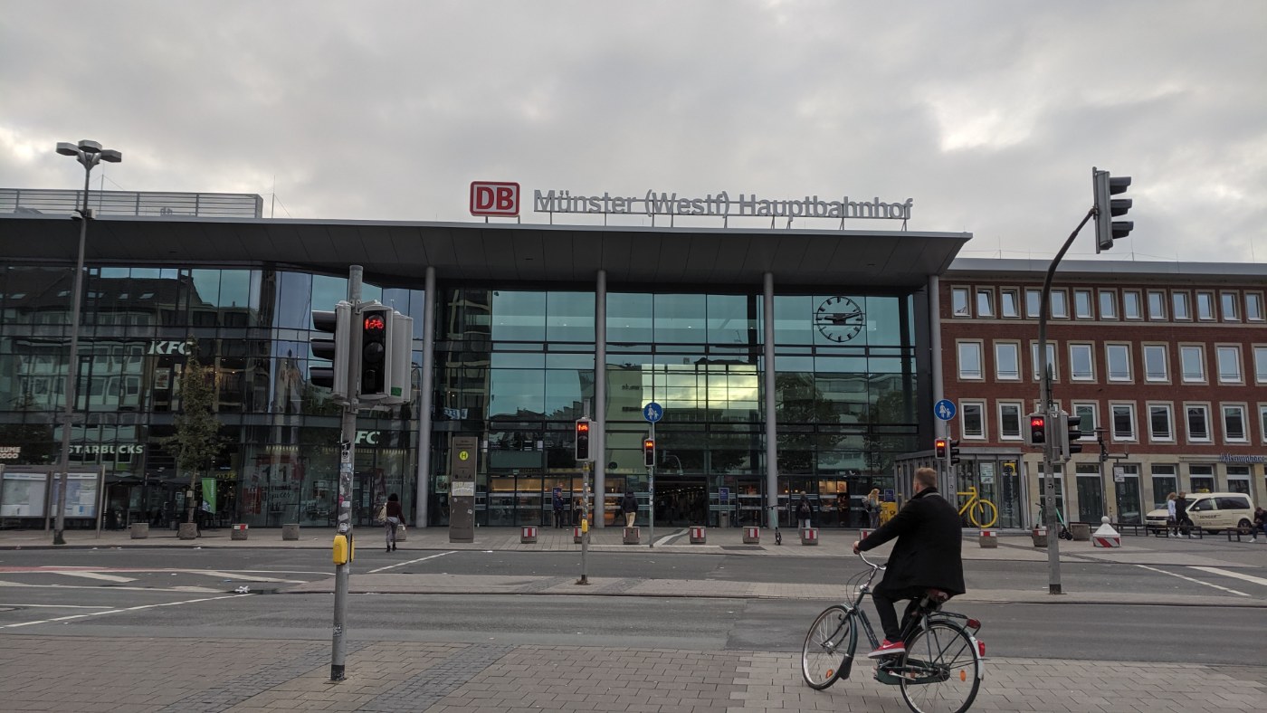 Münsteraner Hauptbahnhof, Ansicht