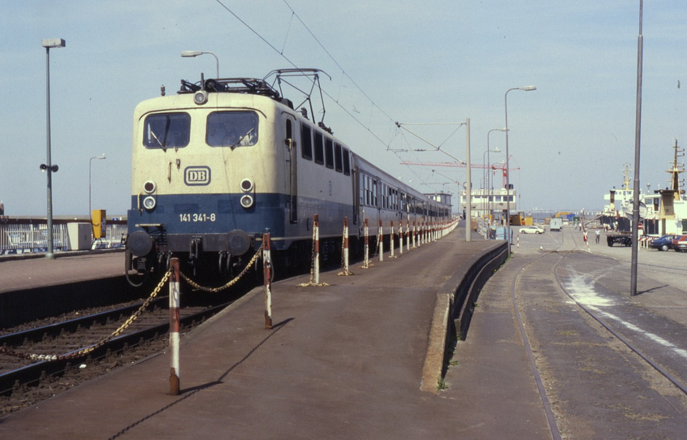 Historische Aufnahme Norddeich Mole 1989