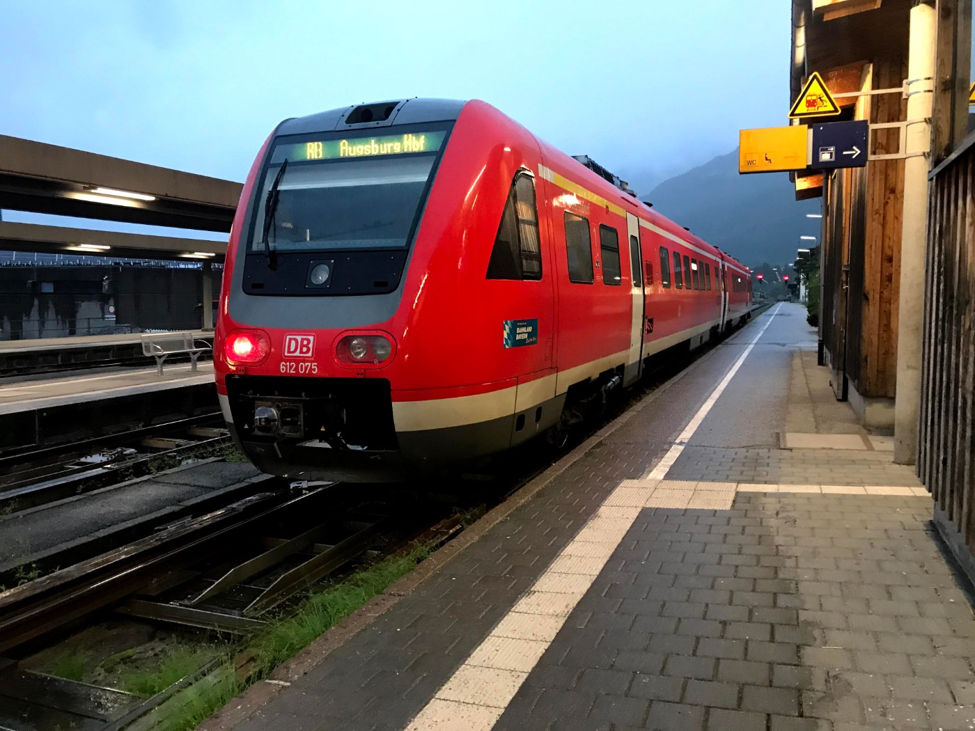 Bahnhof Oberstdorf, Ansicht